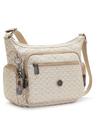 Kipling GABBIE S - Skuldertasker - signature beige