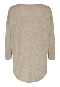 ONLY ONLELCOS SOLID NOOS - Langærmet T-shirt - beige