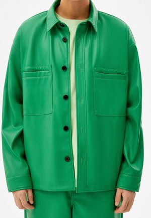 Kunstlederjacke - green