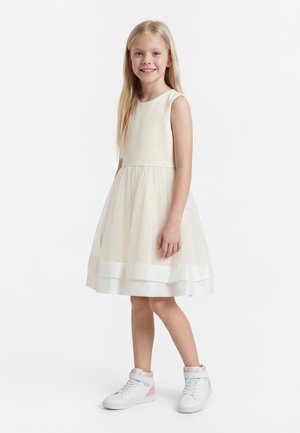 Guess JUNIOR MIXED DRESS CEREMONY - Robe de soirée - cream white