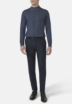 DENZ TURN UP - Chinos - midnight blue