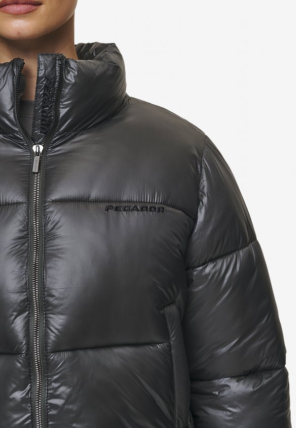 GEORGIA LIGHT GLOSSY PUFFER JACKET - Winter jacket - anthracite3