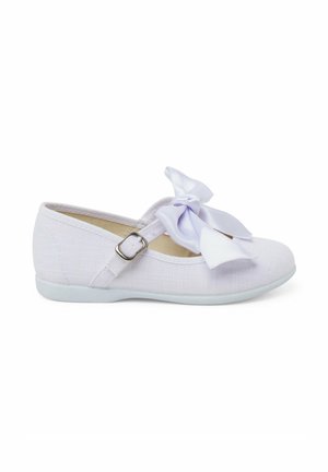 CEREMONIA LAZO - Ankle strap ballet pumps - blanco