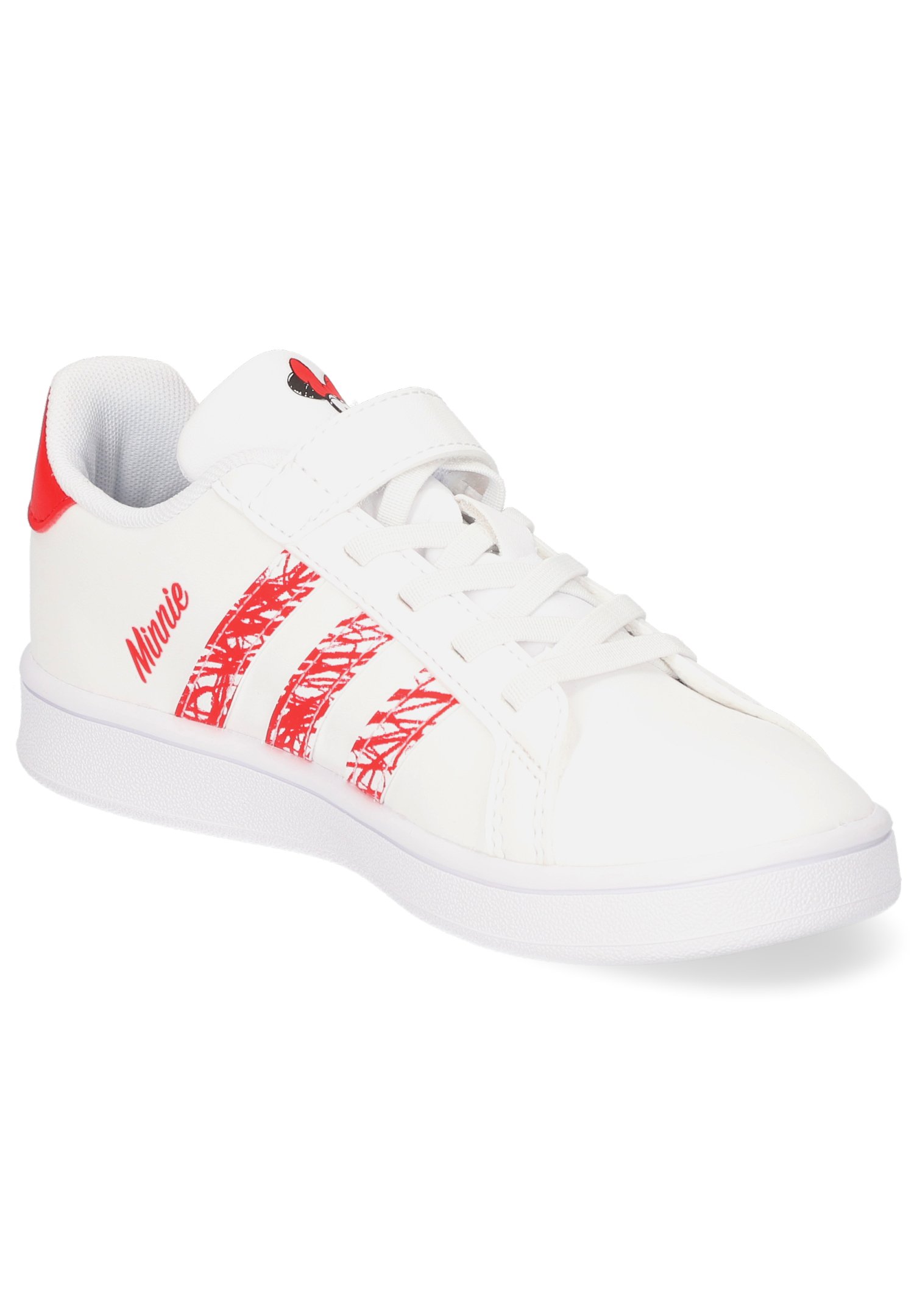 adidas Originals GRAND COURT MM EL C - Trainers - weiß/rot/white - Zalando .de