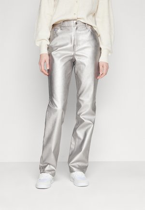 PANT - Pantaloni - silber