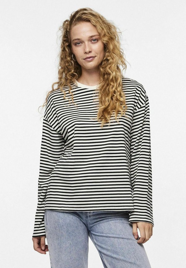 PCSADIE - Long sleeved top - cloud dancer