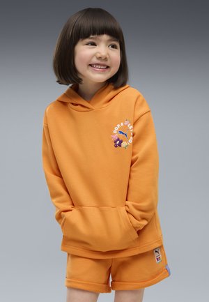 Puma, PUMA X DORA THE EXPLORER RELAXED HOODIE - Hættetrøje - bright papaya