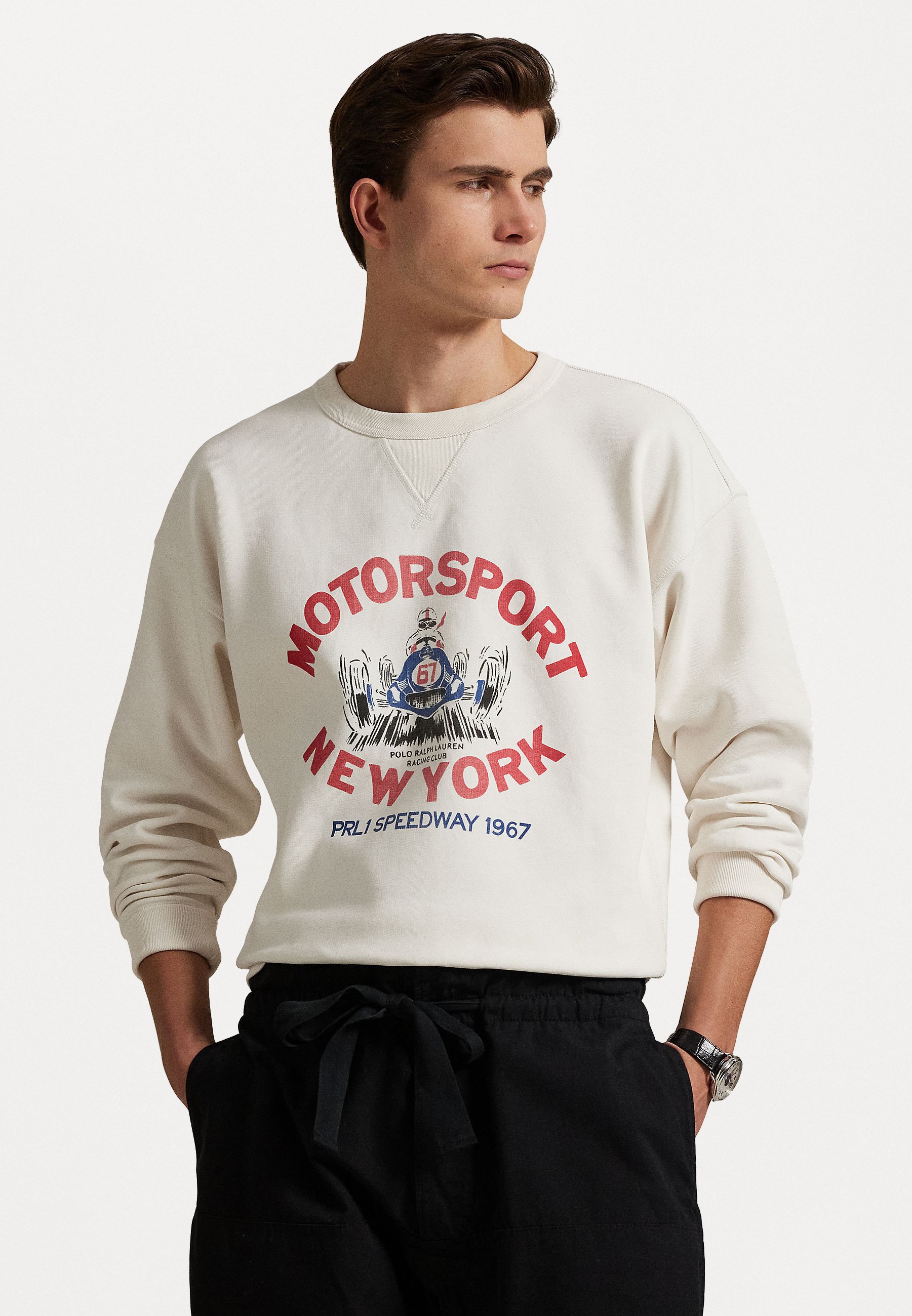 Polo Ralph Lauren Vintage Fit Fleece Graphic Sweatshirt