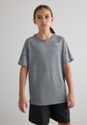 MILER UNISEX - T-skjorte til trening - smoke grey