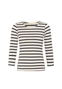 EMEL - Maglietta a manica lunga - navy and white stripe