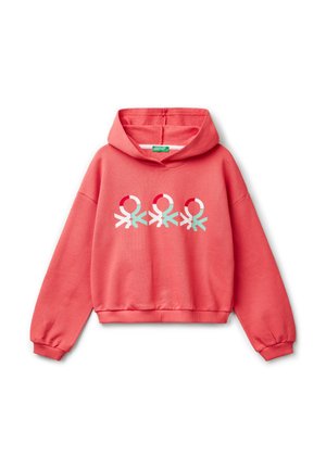 WITH PRINT - Hoodie - pink