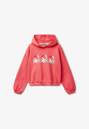 WITH PRINT - Hoodie - pink