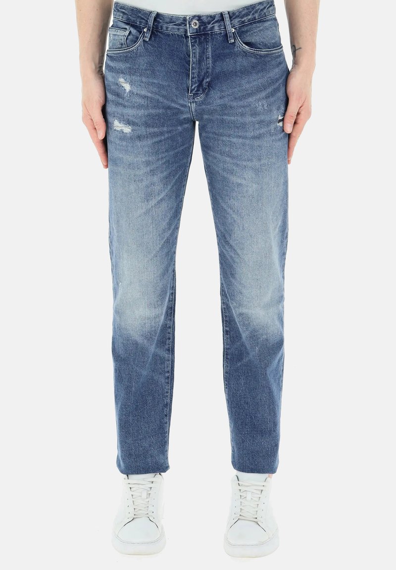 Armani Exchange Slim fit jeans gebleekt denim/bleached denim Armani Exchange Slim fit jeans gebleekt denim/bleached denim