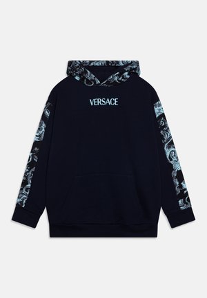 BAROCCO LOGO EMBROIDERY UNISEX - Hættetrøje - navy/celeste