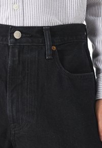 Abercrombie & Fitch ULTRA BAGGY - Vaqueros boyfriend - black