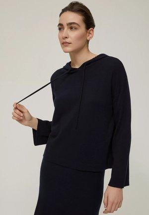 Felpa con cappuccio - blu
