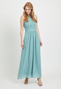 VILA VIMILINA HALTERNECK NOOS - Maxi dress - oil blue