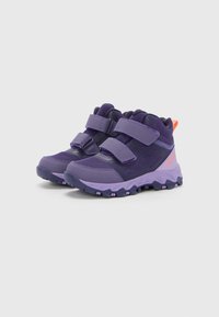 Viking TRACK MID - High-top trainers - aubergine/lilac