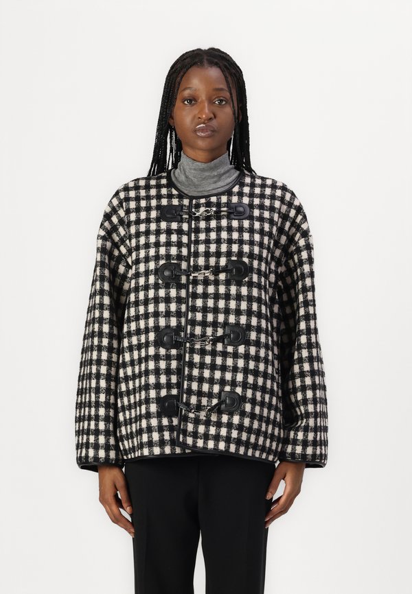 LOU CHECKERED BLEND JACKET - Light jacket