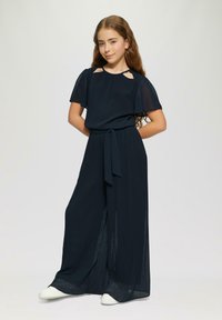 s.Oliver MIT GÜRTEL - Jumpsuit - navy
