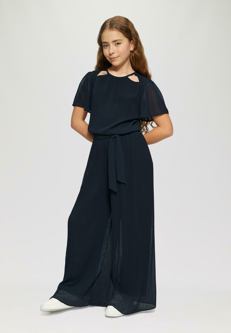 s.Oliver MIT GÜRTEL - Jumpsuit - navy