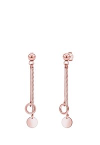 Elli CIRCLE STICK BASIC - Naušnice - rose gold-coloured