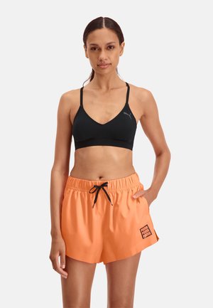 HIGH WAIST - Swimming shorts - peach combo