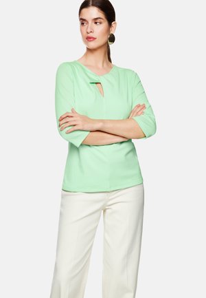 Langarmshirt - pistachio macaron