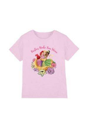 Disney PRINCESS BESTIES SHINE WITH ARIEL, RAPUNZEL, TIANA - Print T-shirt - pink