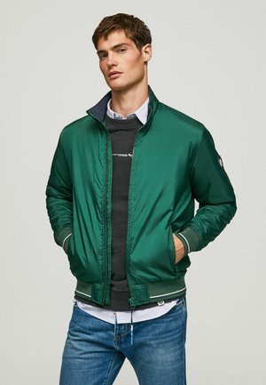 JAKE - Kurtka Bomber - forest green