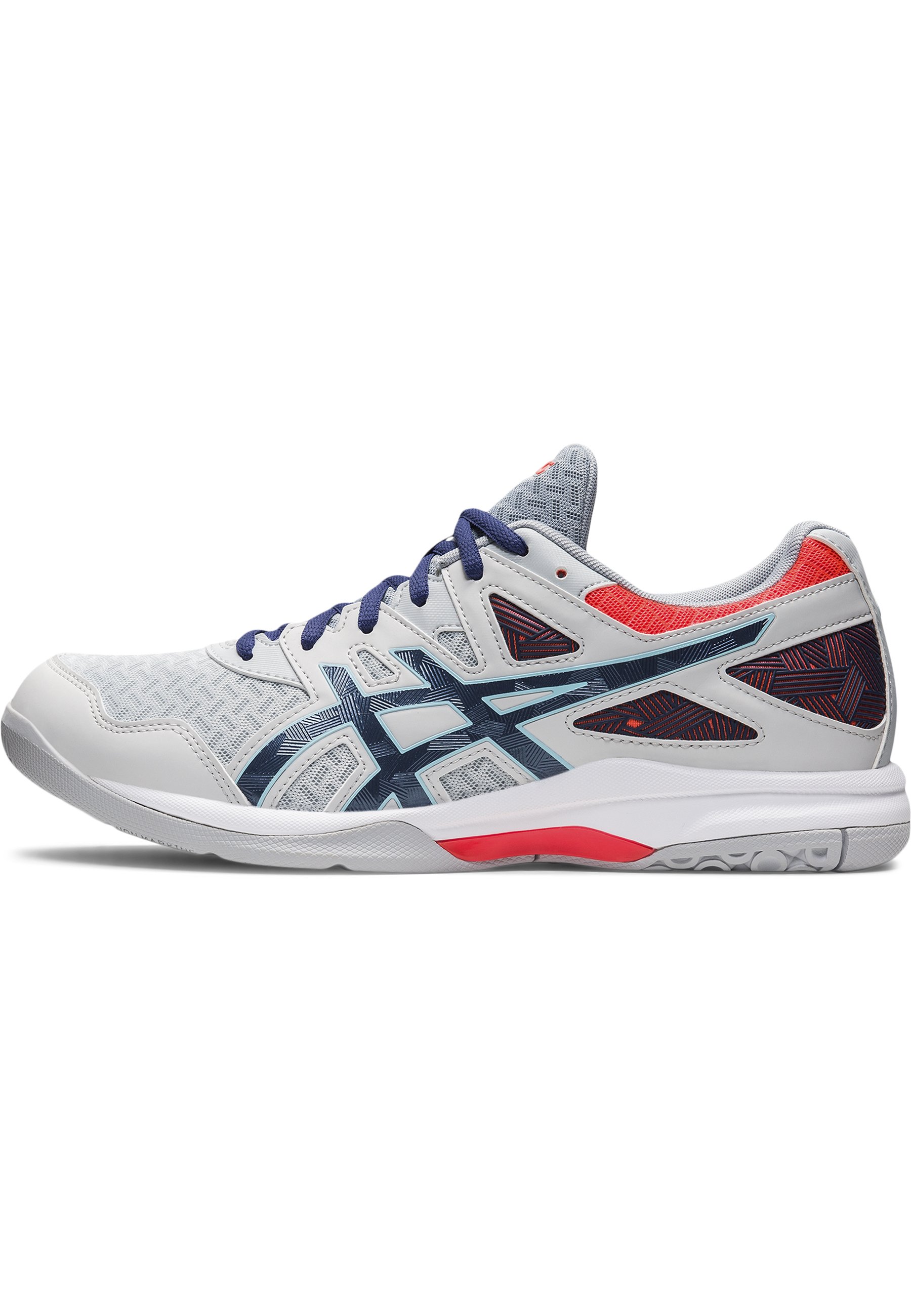 ASICS GEL-TASK 2 - Handballschuh - glacier grey/sunrise red/grau -  Zalando.de