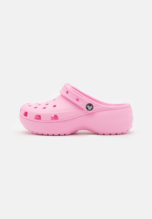CLASSIC PLATFORM - Ciabattine con tacco - flamingo
