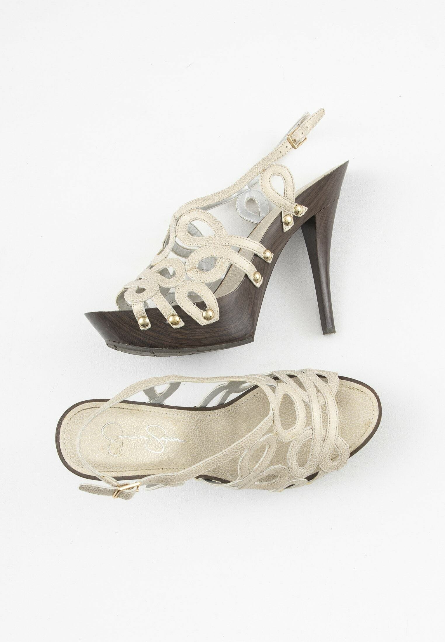 Jessica Simpson Zapatos de plataforma - beige - Zalando.es