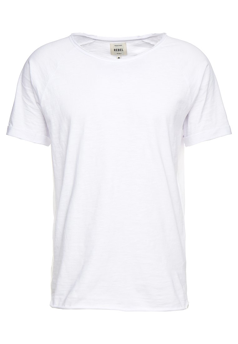 Redefined Rebel T-shirt basic wit Redefined Rebel T-shirt basic wit
