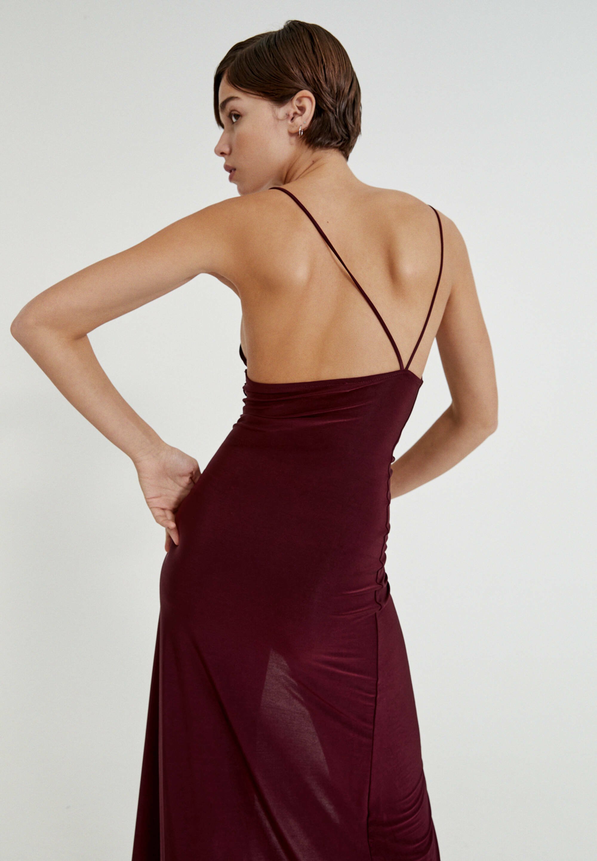 robe de soirée pull and bear