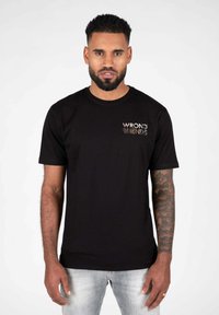 Wrong Friends RAMSEY - Camiseta estampada - black