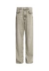 BLAKE - Wide Leg - sand grey