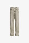 BLAKE - Wide leg - sand grey