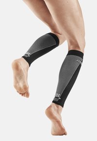 CEP ULTRALIGHT CALF SLEEVES WOMEN - MADE IN GERMANY - Leg sleeves - black grey