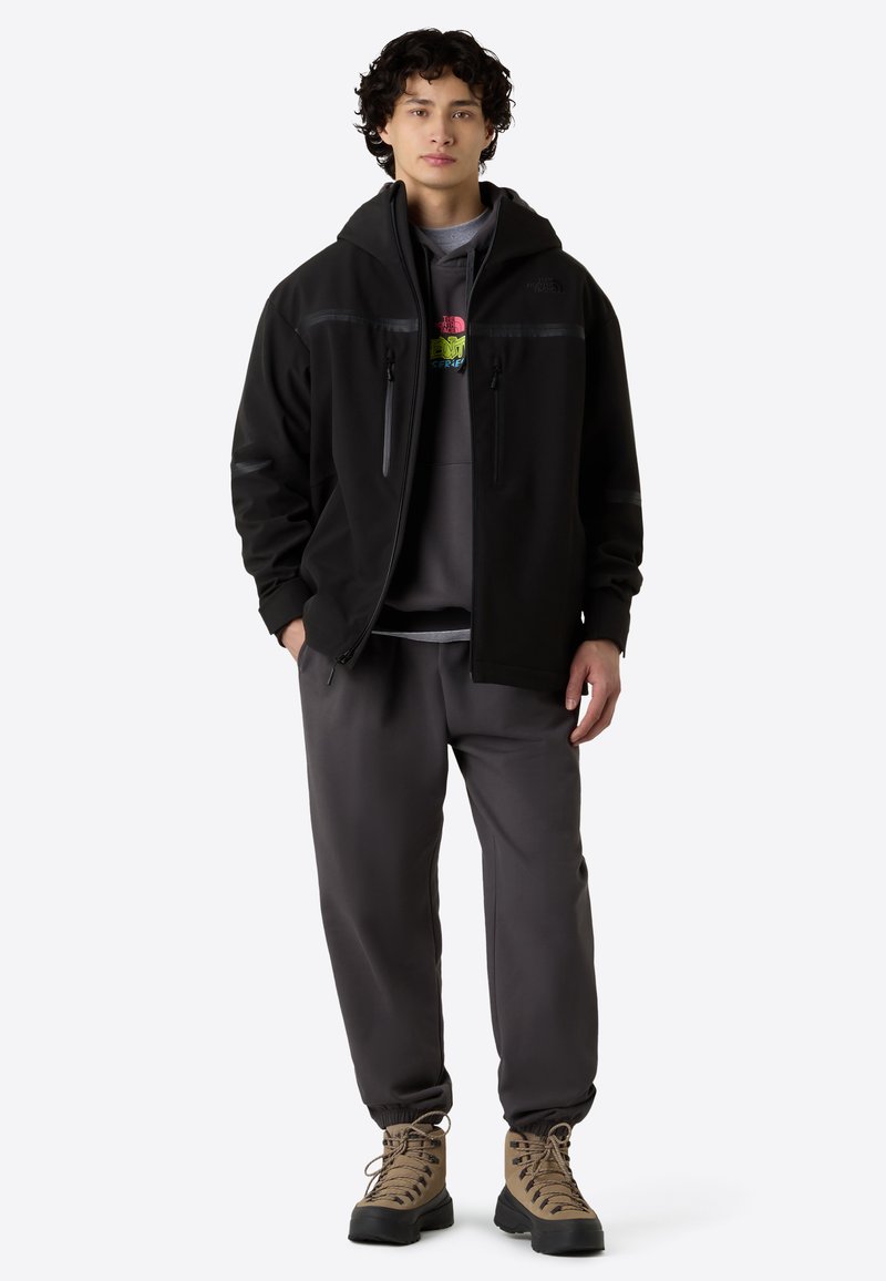 The North Face U NSE SOFTSHELL HOODIE - Outdoorová bunda - tnf black