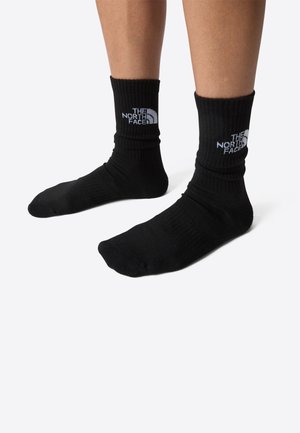MULTI CUSH CREW SOCK 3 PACK - Träningssockor - tnf black