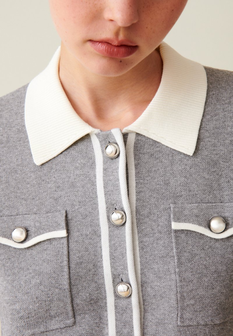 Cardigan Femme Claudie Pierlot - Laine Marron - Taille 1 - Jamais Porté