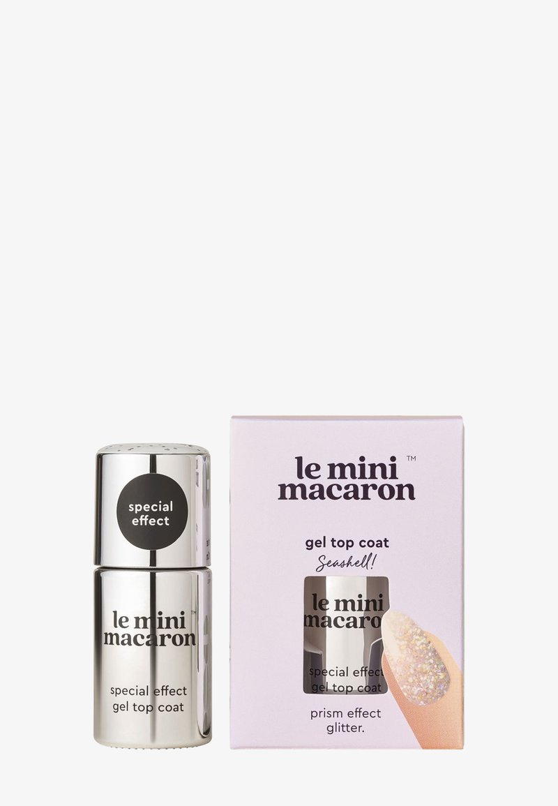 Le Mini Macaron - GEL TOP COAT - Nagellak: top coat - seashell, Vergroten