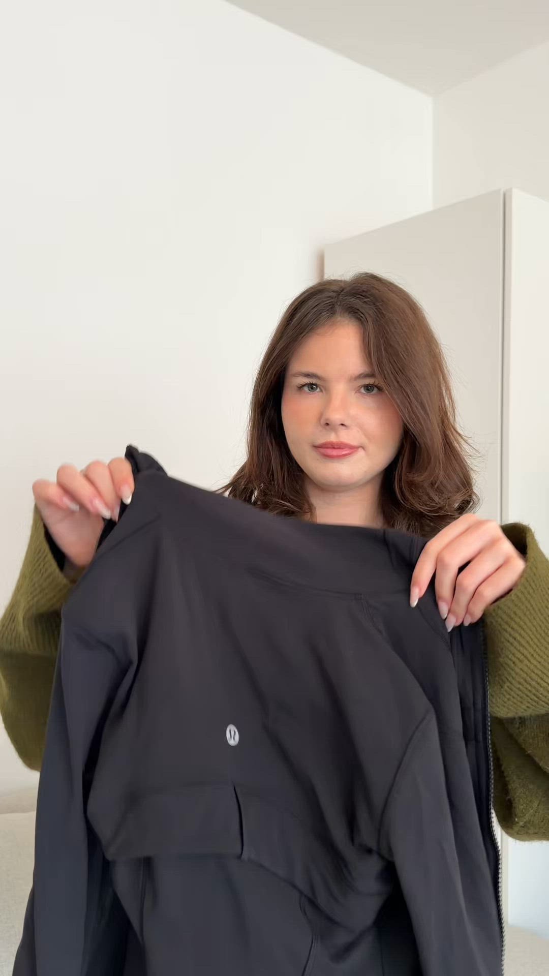 lululemon DEFINE CROPPED NULU™ - Training jacket - black - Zalando