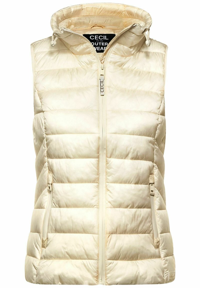 Damen Leichte Jacken | Cecil Weste weiß/offwhite - PC40638 Damen Leichte Jacken | Cecil Weste weiß/offwhite - PC40638