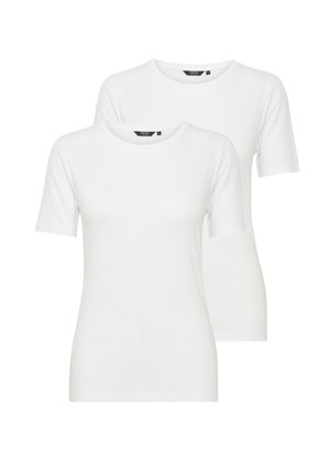 JESSA 2 PACK - T-Shirt basic - white white