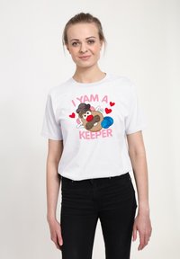 Henry Tiger VALENTINE'S DAY MR. POTATO HEAD I YAM A KEEPER - Camiseta estampada - white