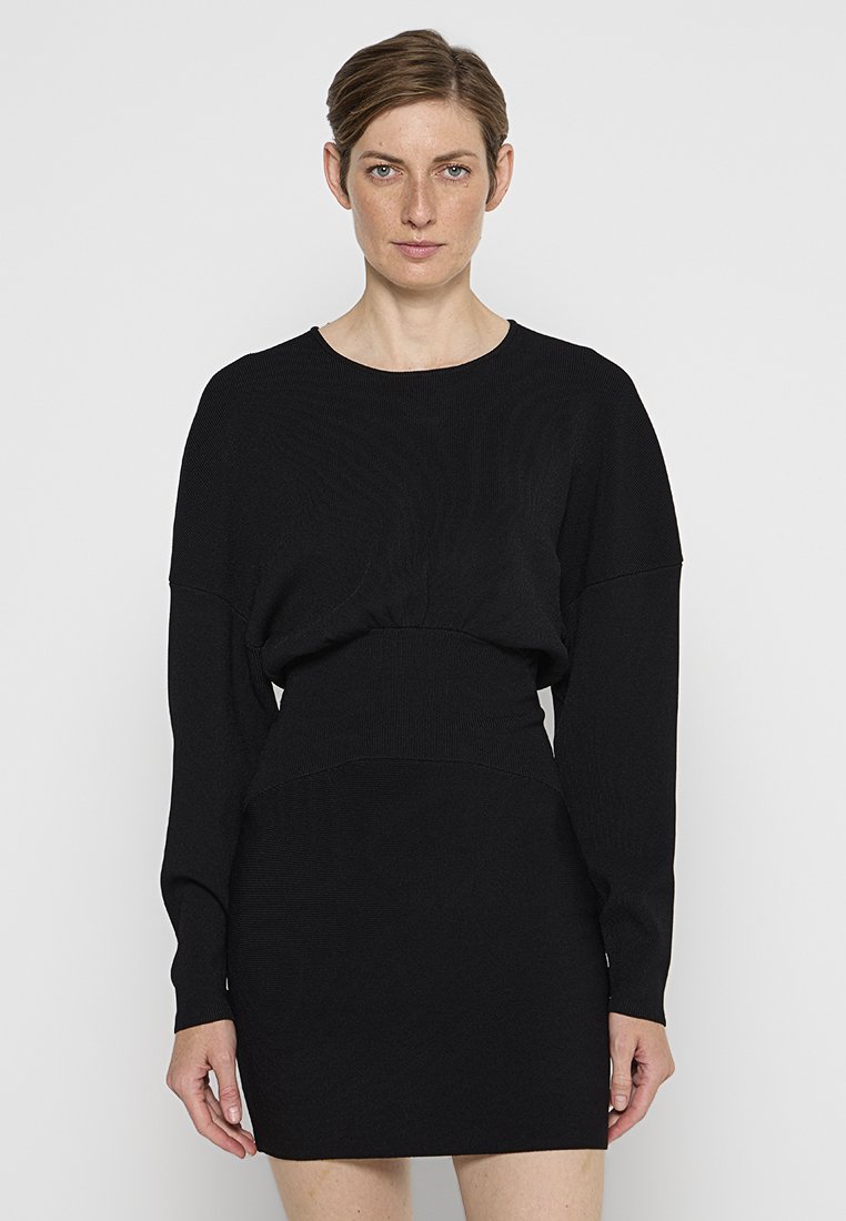 7 For All Mankind Gebreide jurk zwart