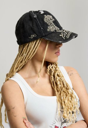 Ed Hardy, UNISEX DESERT TIGER - Cappellino - black