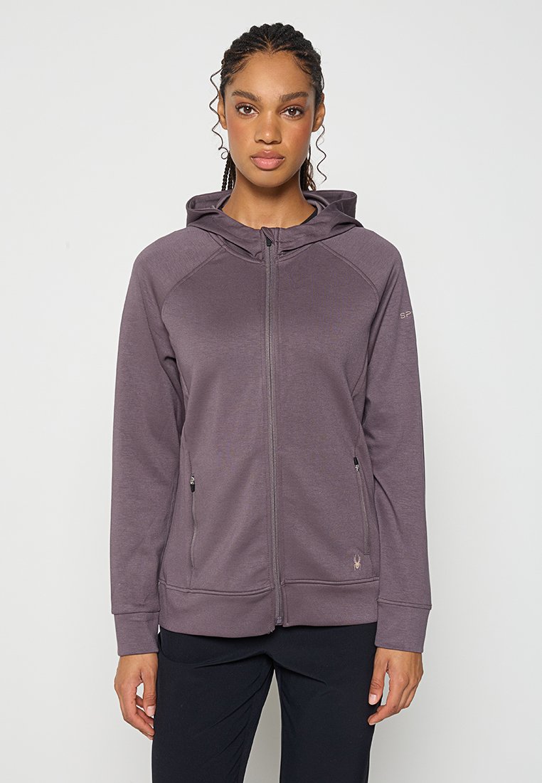 Spyder Sweater met rits donkerbruin Spyder Sweater met rits donkerbruin